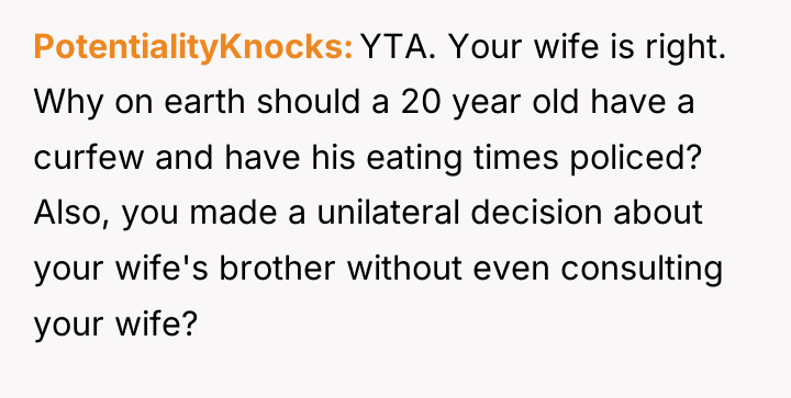 PotentialityKnocks YTA. Your wife is right. Why on earth should...