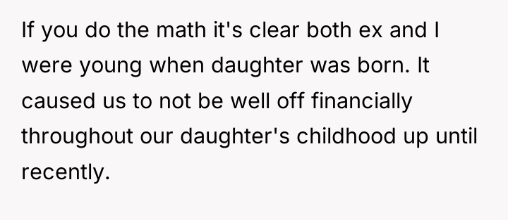 If you do the math it's clear both ex and...