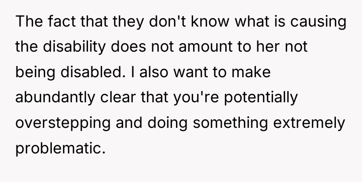 The fact that they don't know what is causing the...