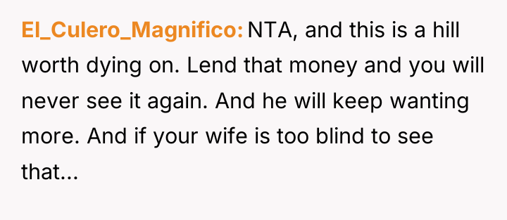 El_Culero_Magnifico NTA, and this is a hill worth dying on....