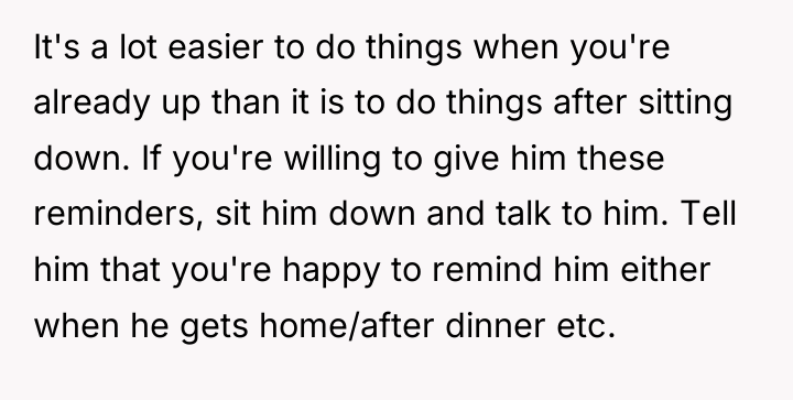 It's a lot easier to do things when you're already...