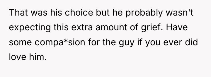That was his choice but he probably wasn't expecting this...