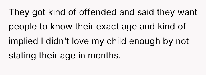They got kind of offended and said they want people...
