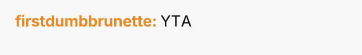 firstdumbbrunette YTA