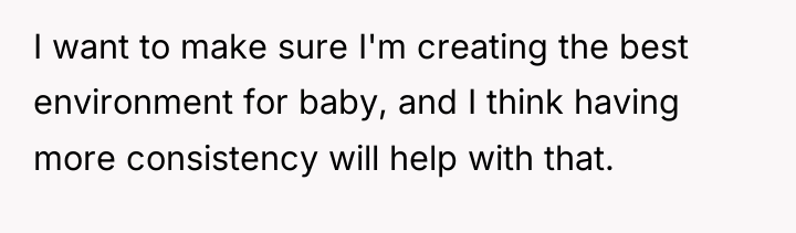 I want to make sure I'm creating the best environment...