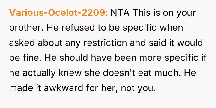 Various-Ocelot-2209 NTA This is on your brother. He refused to...