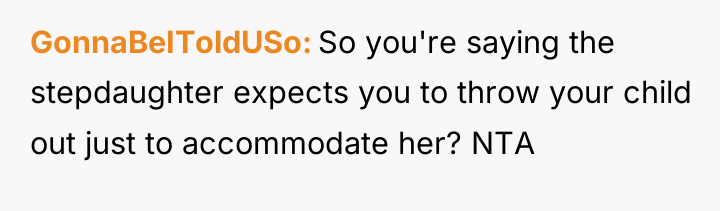 GonnaBeIToldUSo So you're saying the stepdaughter expects you to throw...