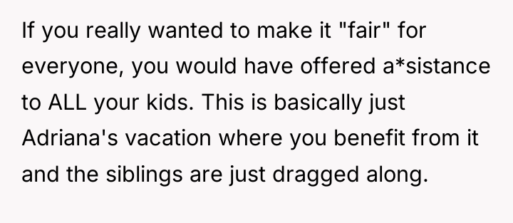 If you really wanted to make it "fair" for everyone,...