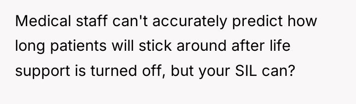 Medical staff can't accurately predict how long patients will stick...