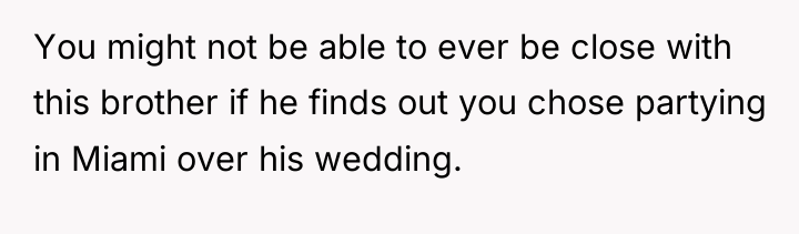 You might not be able to ever be close with...
