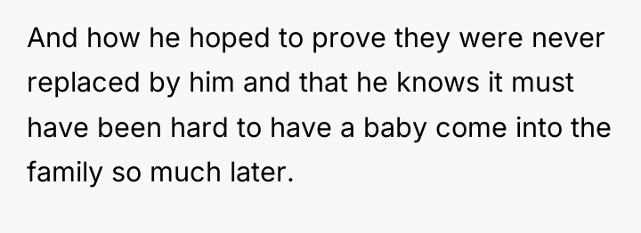 And how he hoped to prove they were never replaced...