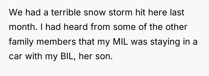 We had a terrible snow storm hit here last month....