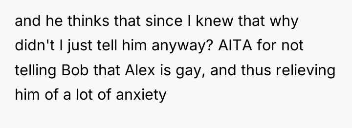 and he thinks that since I knew that why didn't...