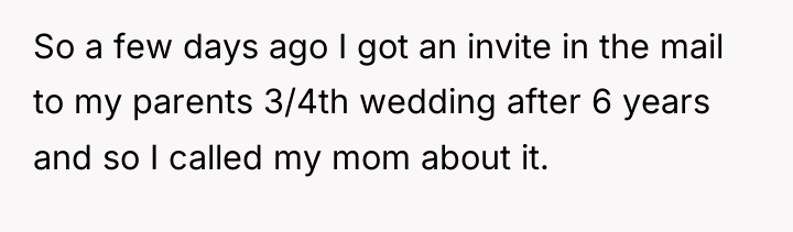So a few days ago I got an invite in...