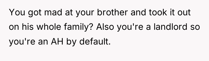 You got mad at your brother and took it out...