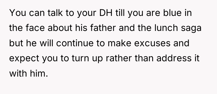 You can talk to your DH till you are blue...