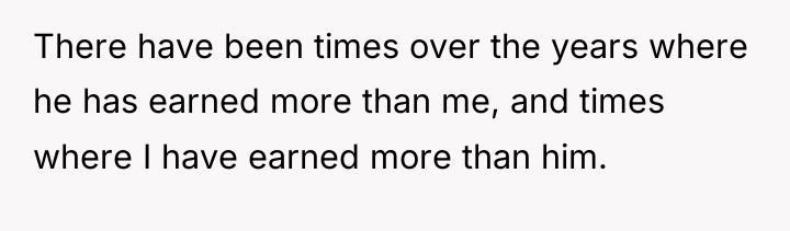 There have been times over the years where he has...