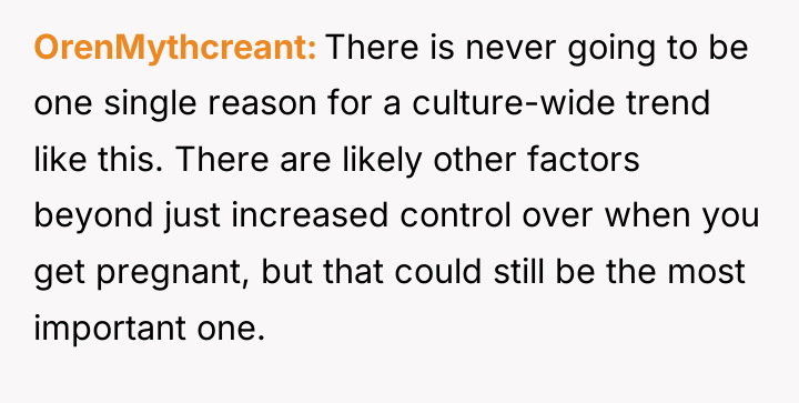 OrenMythcreant There is never going to be one single reason...