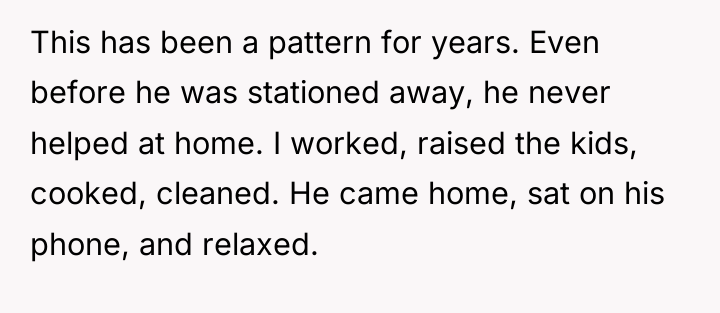 This has been a pattern for years. Even before he...