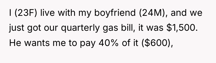 I (23F) live with my boyfriend (24M), and we just...