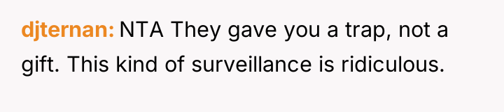 djternan NTA They gave you a trap, not a gift....