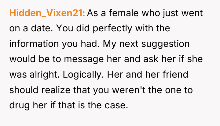 Hidden_Vixen21 As a female who just went on a date....