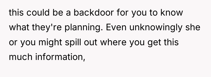 this could be a backdoor for you to know what...