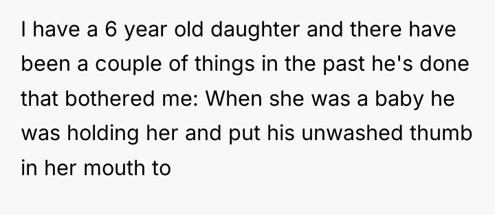 I have a 6 year old daughter and there have...