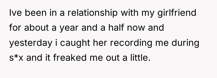 Ive been in a relationship with my girlfriend for about...