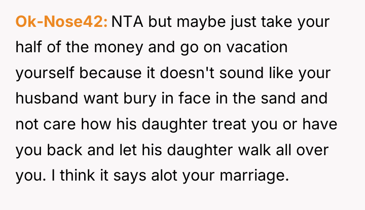 Ok-Nose42 NTA but maybe just take your half of the...