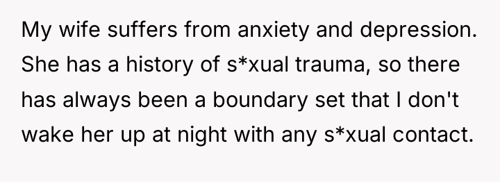 My wife suffers from anxiety and depression. She has a...