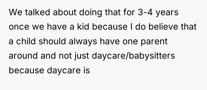 We talked about doing that for 3-4 years once we...