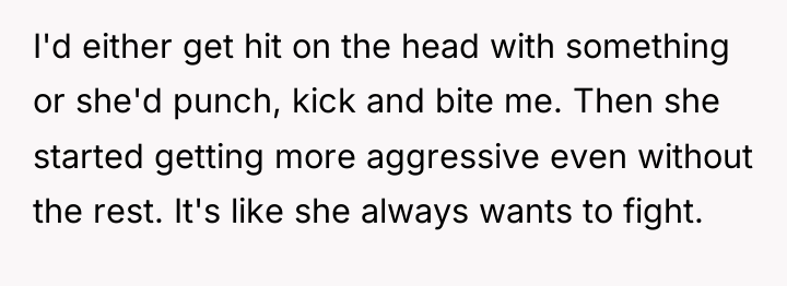 I'd either get hit on the head with something or...
