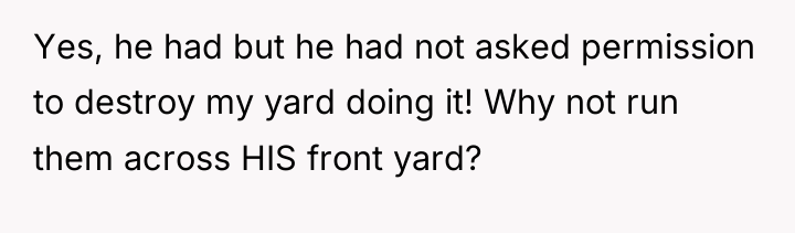 Yes, he had but he had not asked permission to...