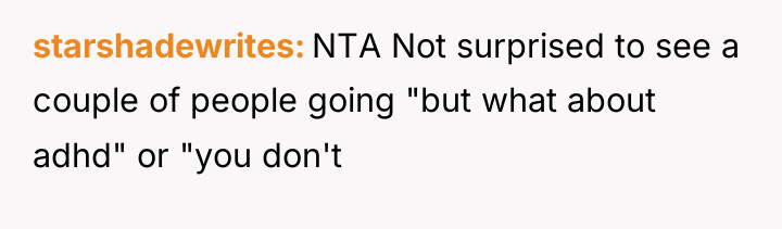 starshadewrites NTA Not surprised to see a couple of people...