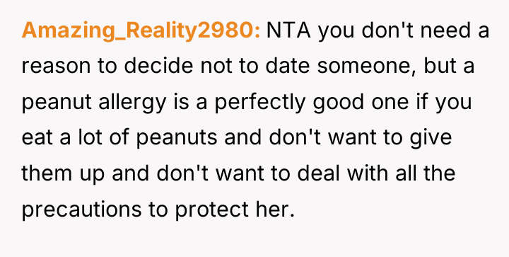 Amazing_Reality2980 NTA you don't need a reason to decide not...