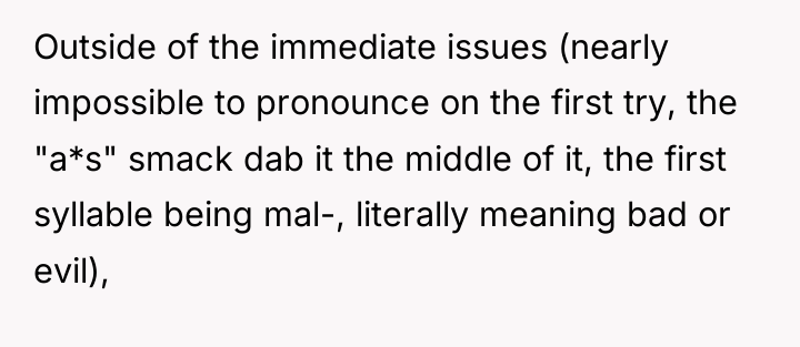 Outside of the immediate issues (nearly impossible to pronounce on...