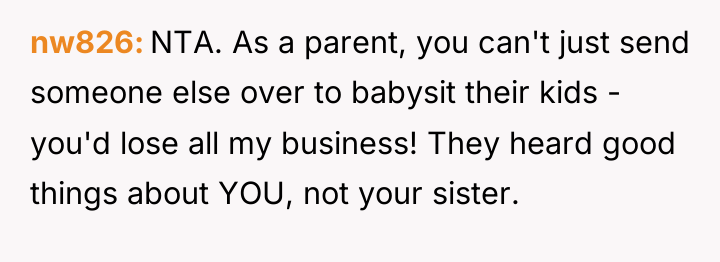 nw826 NTA. As a parent, you can't just send someone...