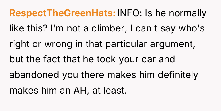 RespectTheGreenHats INFO: Is he normally like this? I'm not a...