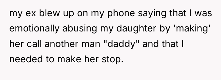 my ex blew up on my phone saying that I...