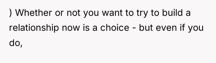 ) Whether or not you want to try to build...