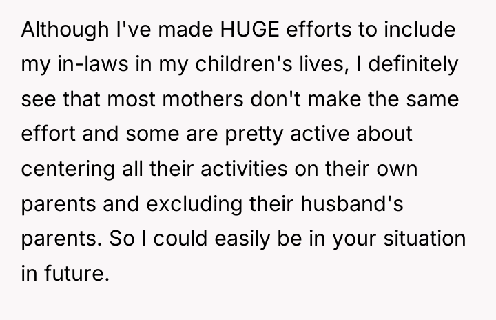 Although I've made HUGE efforts to include my in-laws in...
