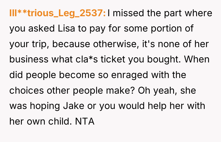 Ill**trious_Leg_2537 I missed the part where you asked Lisa to...