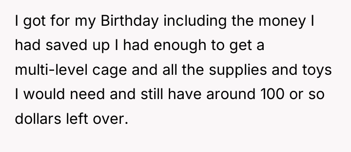 I got for my Birthday including the money I had...