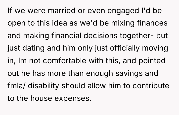 If we were married or even engaged I'd be open...