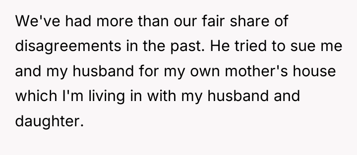 We've had more than our fair share of disagreements in...