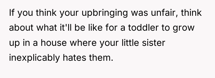 If you think your upbringing was unfair, think about what...