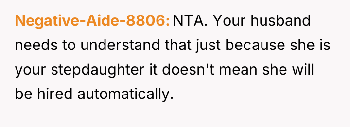 Negative-Aide-8806 NTA. Your husband needs to understand that just because...
