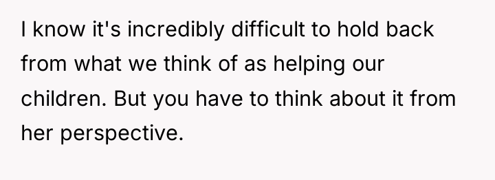 I know it's incredibly difficult to hold back from what...