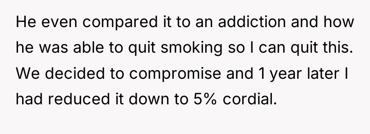 He even compared it to an addiction and how he...